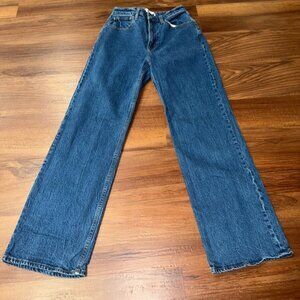 Abercrombie & Fitch 90s Relaxed Jeans Curve Love High Rise Size 27